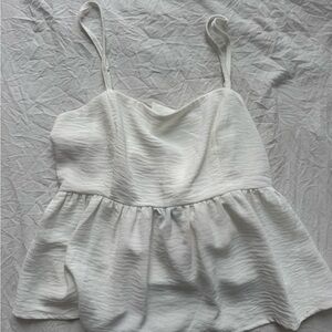 Elegant White Women's Top